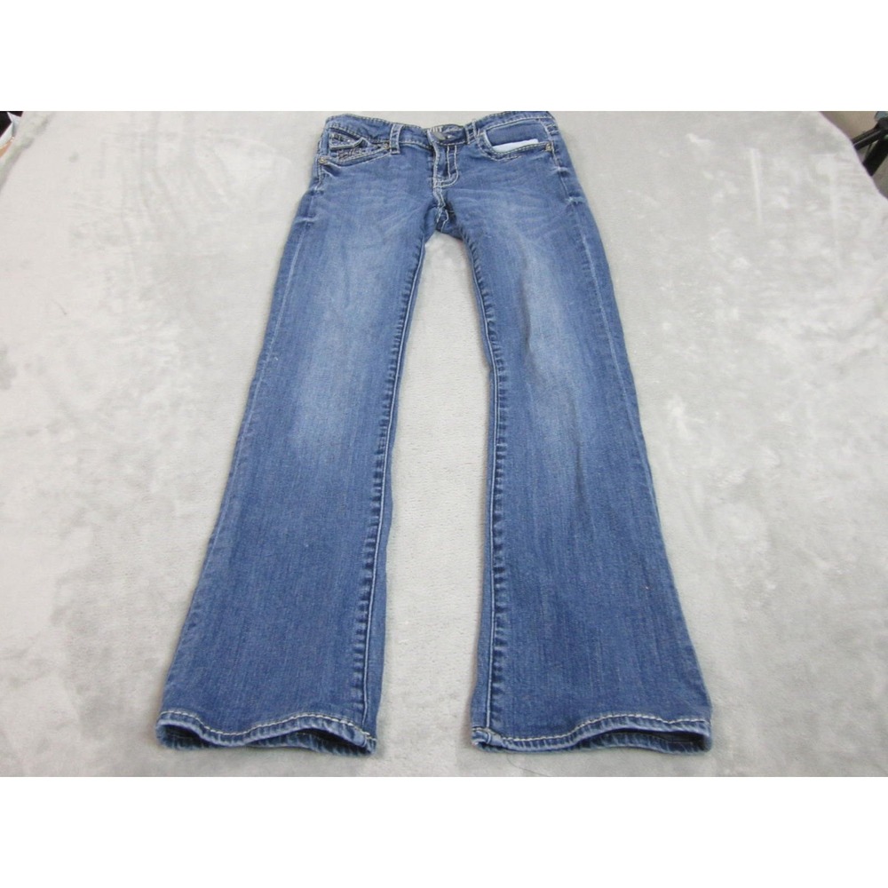 Kut from the Kloth Bootcut Jeans Womens 2 Blue Flap Pocket Western Y2K